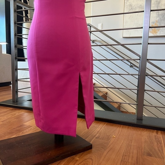 NBD Sugar Pine Bodycon Dress in Fuchsia - Picture 3 of 9